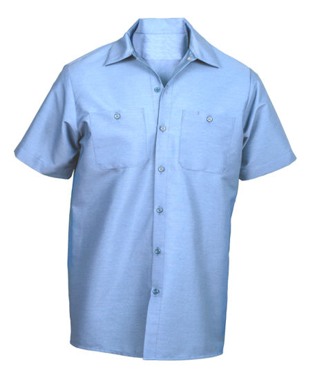 Cotton Short Sleeved Work Shirts for Men | Buy Quality Uniforms at ...