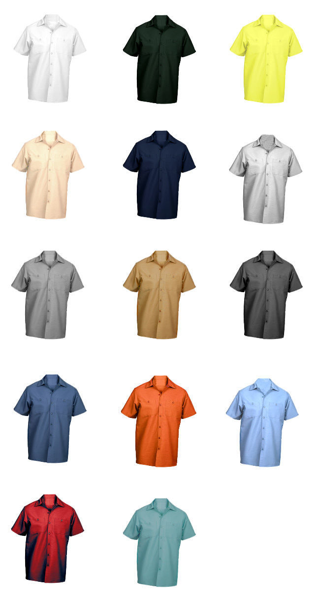 Best Selling Uniform Short Sleeve Work Shirt